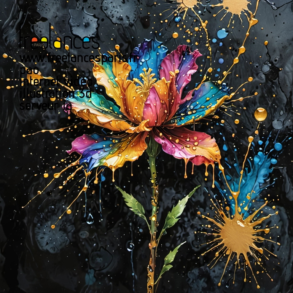 Pao mise en page internet vidéo illustration 3d serveur IA générative AI freelance paris studio de création magazines PUJD9P40